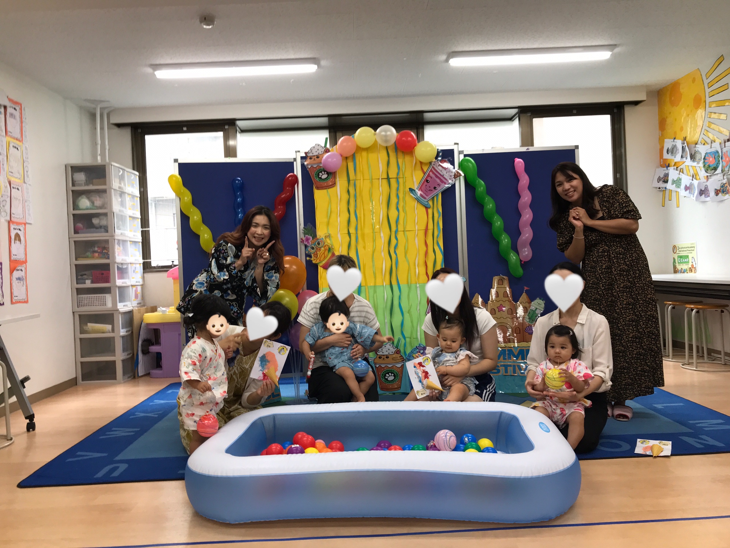 🍼🍉ママ＆ベビークラス サマーフェスティバルを開催しました！ / Mom & Baby Summer Festival